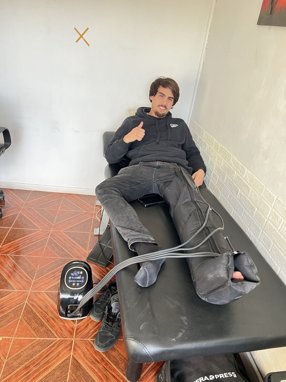 Paciente durante su recuperación en VidaKine